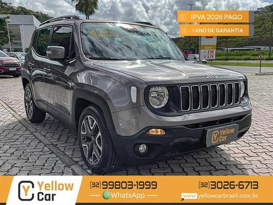 JEEP RENEGADE 1.8 16V FLEX LONGITUDE 4P AUTOMÁTICO JEEP RENEGADE 1.8 16V FLEX LONGITUDE 4P AUTOMÁTICO